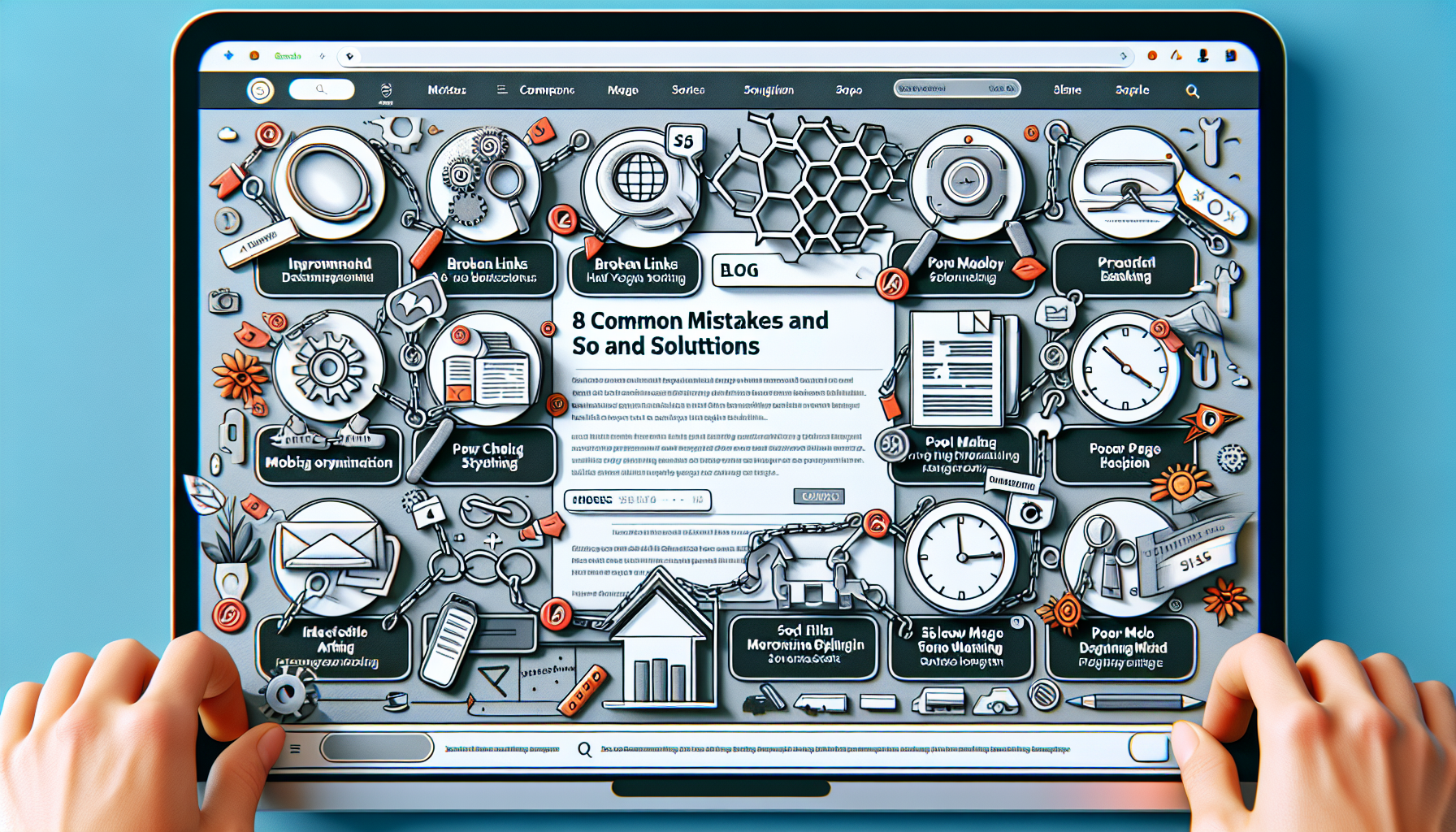SEO 마케팅 피해야 할 8가지 실수와 해결책
