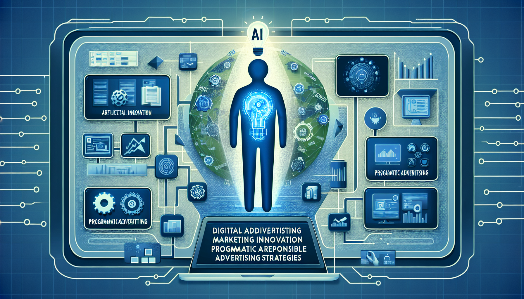 디지털 광고 마케팅 혁신 AI 프로그램적 광고 책임감 있는 광고 전략