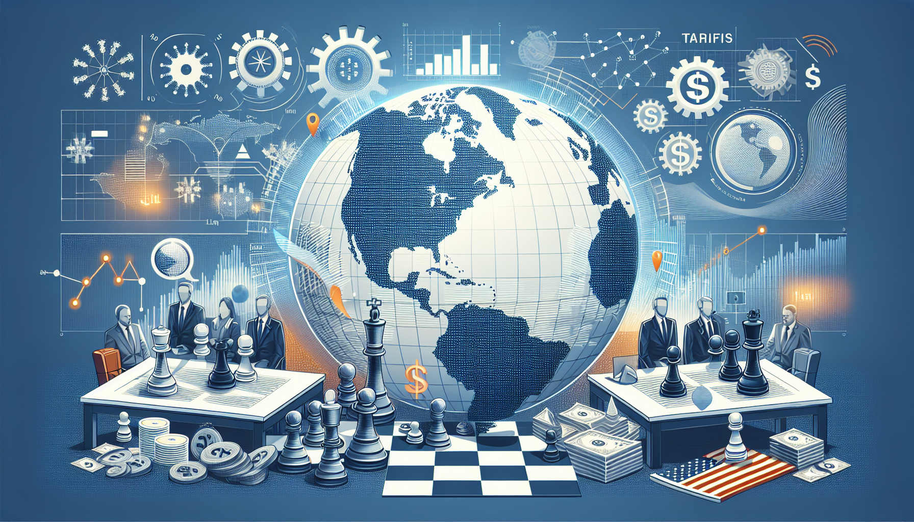 트럼프 미국 관세 정책이 글로벌 시장과 기업 전략에 미치는 영향 분석