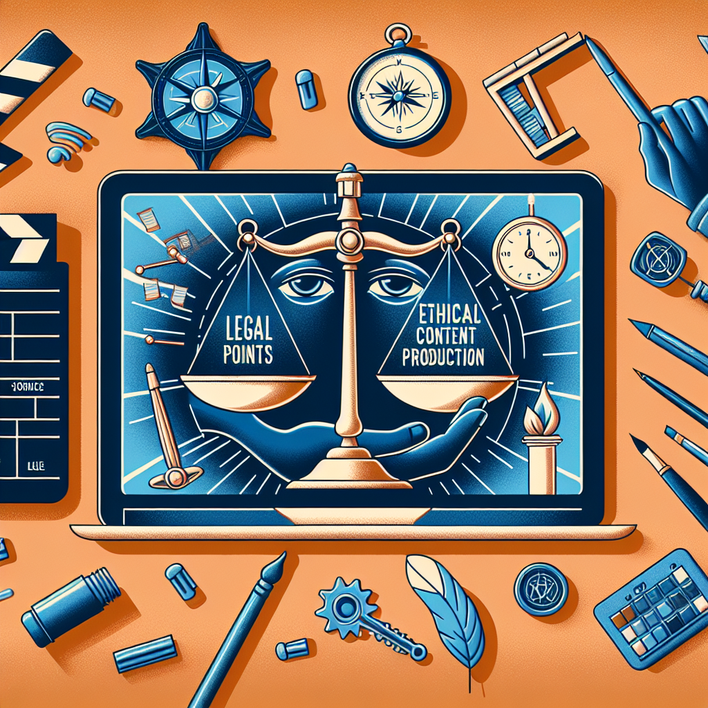 감성 콘텐츠 제작 시 법적·윤리적 문제, 지금 꼭 알아야 할 핵심 포인트는?