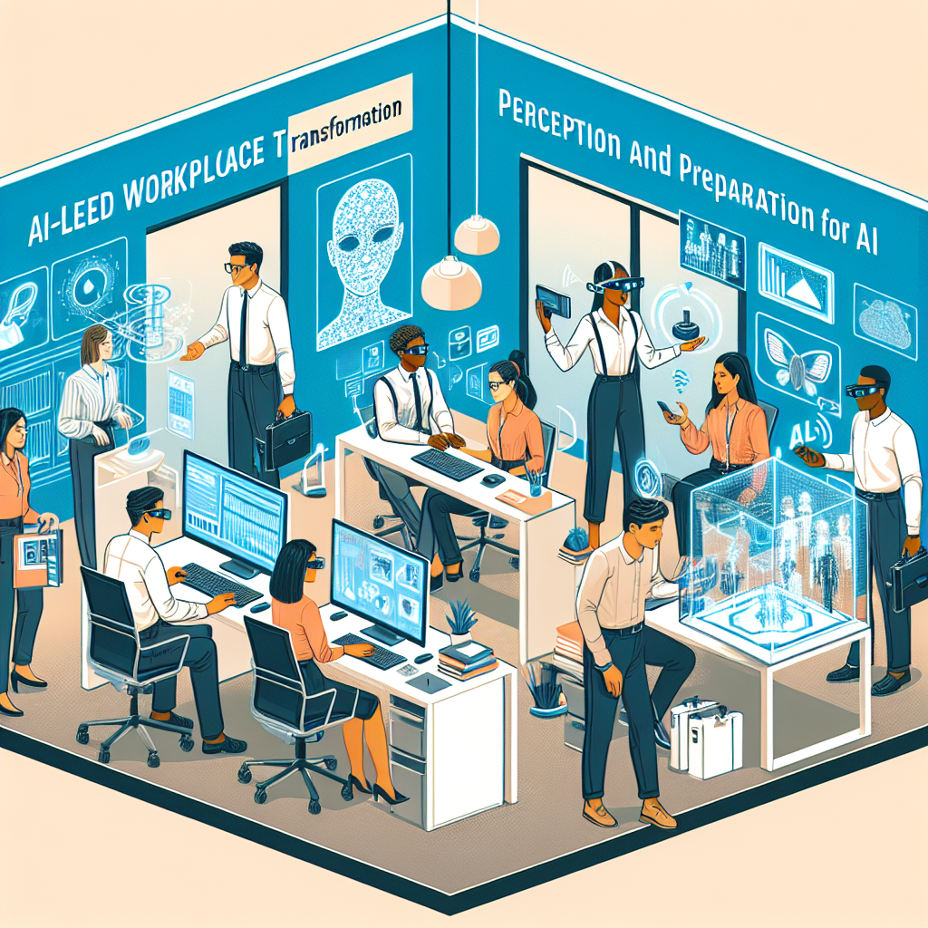 인공지능이 직장 변화를 이끄는 미래 전략은? 미국 노동자의 AI 인식과 대비법