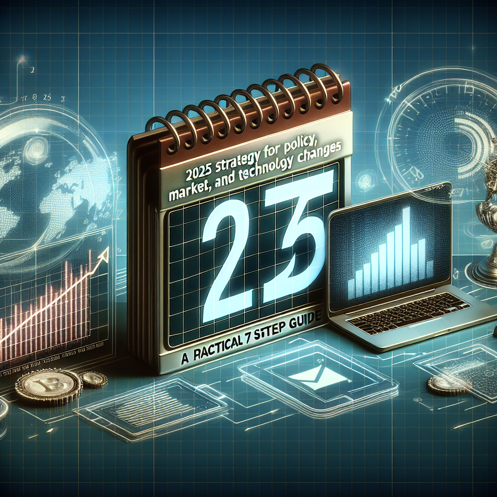 2025년 정책·시장·기술 변화 대응 전략: 실무 핵심 7단계 가이드