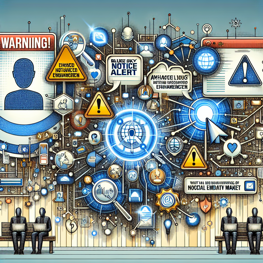 경고! 블루스카이 알림 제어 강화가 소셜 미디어 시장에 미치는 영향은 무엇일까