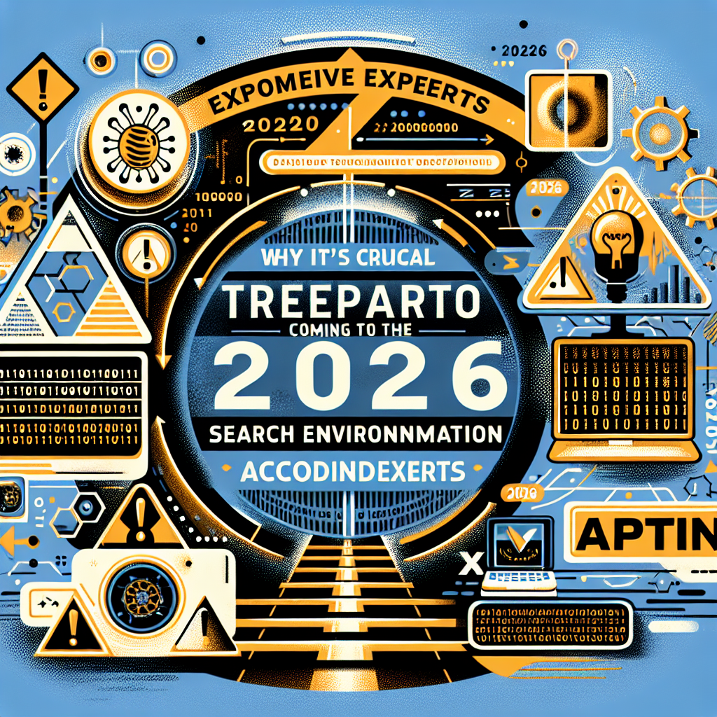 경고 전문가들이 말하는 2026 검색환경 변혁에 반드시 대비해야 하는 이유