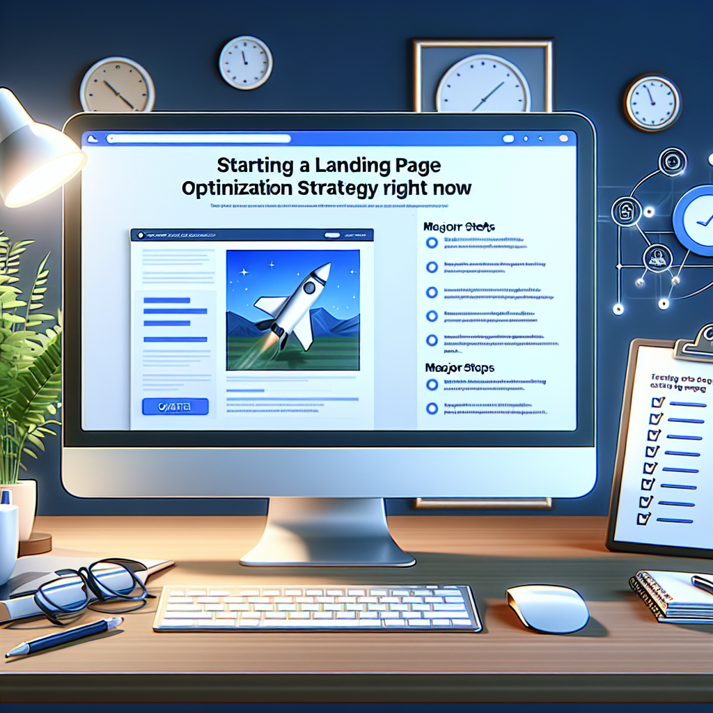 랜딩페이지 최적화 전략을 지금 바로 시작하는 방법은?