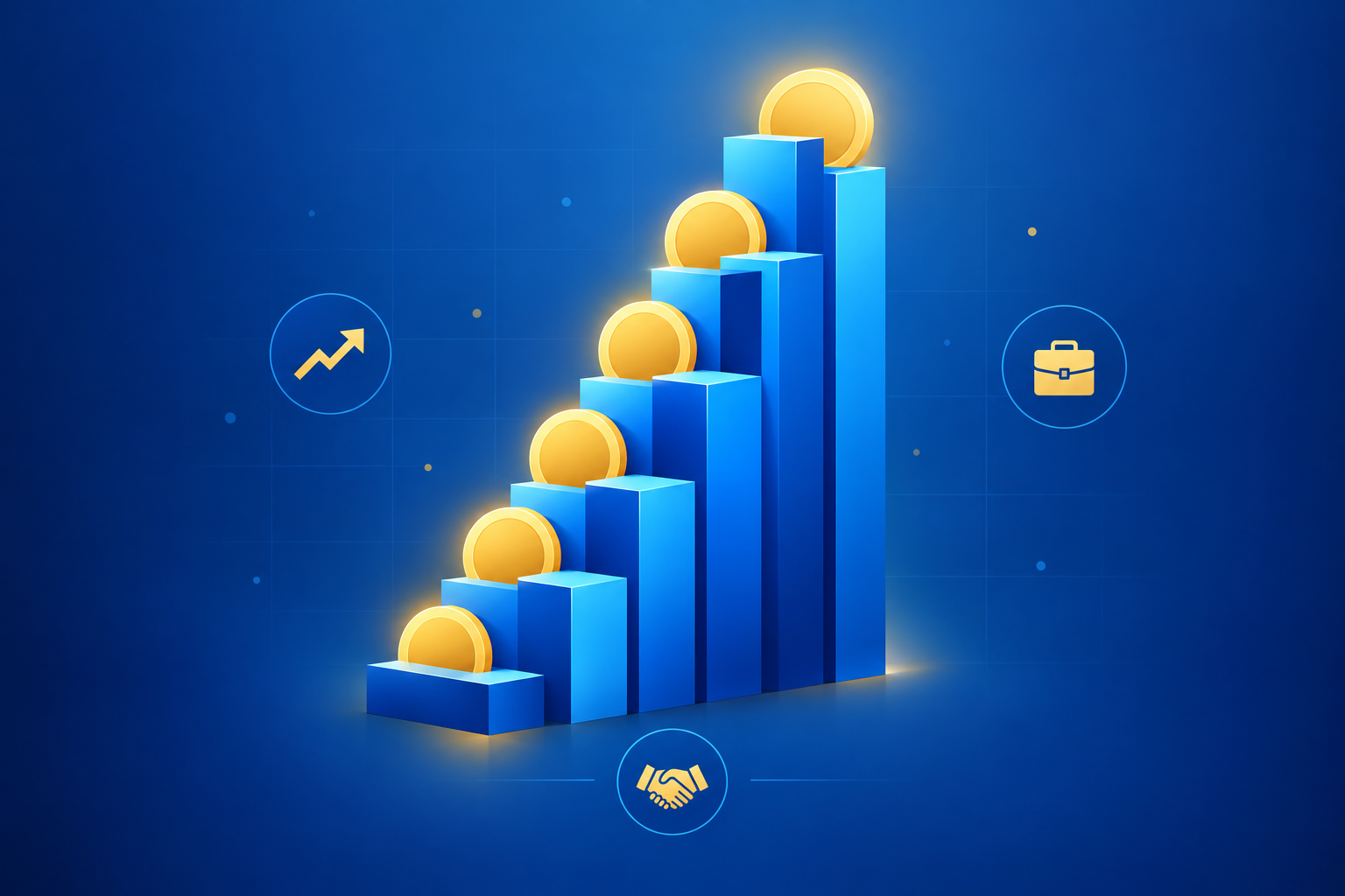 오픈AI 상장(IPO), 마케터가 지금 알아야 할 것 3 기업가치 그래프와 상장 목표 조달규모를 나타내는 인포그래픽 스타일 이미지